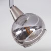 Plafonnier Warga Nickel mat, 2 lumières