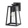 Applique murale d'extérieur KS Verlichting Luuk Noir, 1 lumière