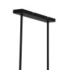Suspension Steinhauer Buckley Noir, 5 lumières
