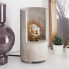 Lampe de table Amite Gris, 1 lumière