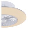 Ventilateur de plafond Globo KELLO LED Blanc, 1 lumière