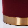 Lampe de table Weruga Laiton, Rouge, 1 lumière