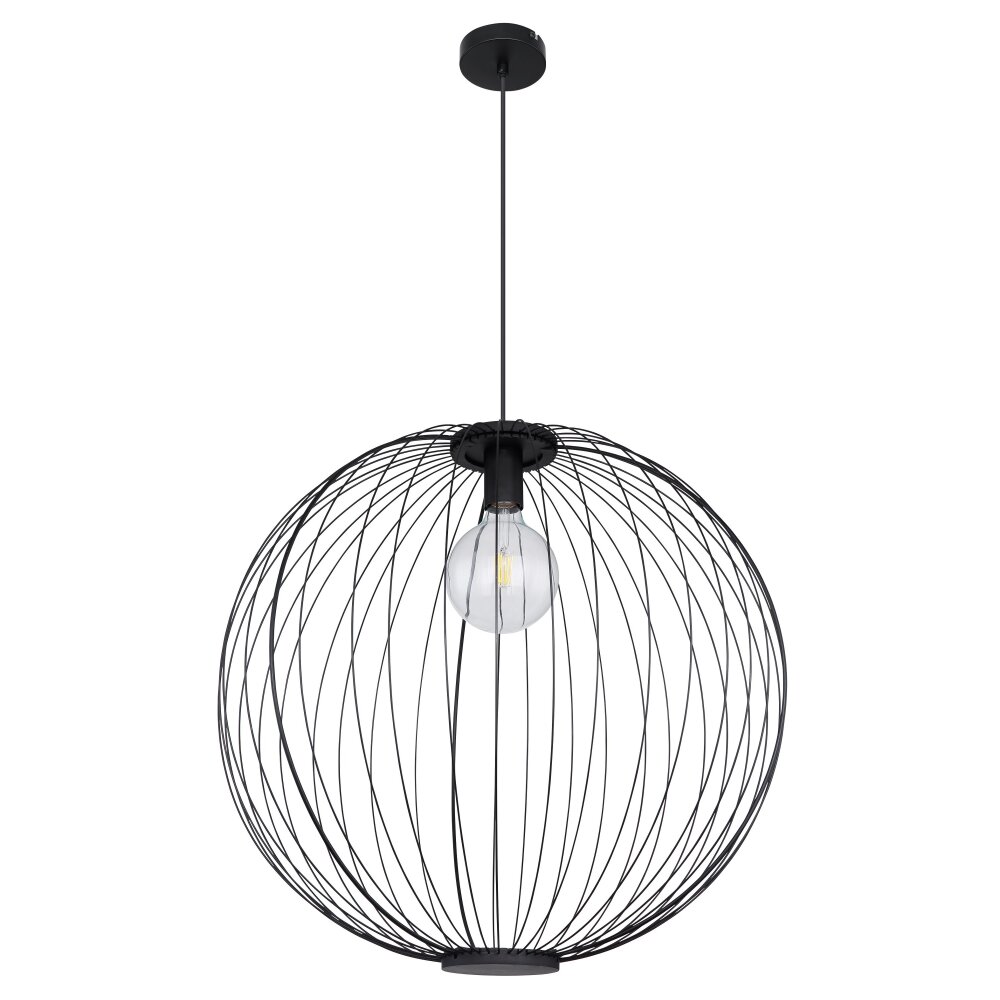Suspension Globo ROZA Noir, 1 lumière main product photo