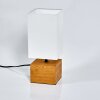 Lampe de table Geneva Bois clair, 1 lumière
