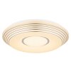 Plafonnier Globo PILLO LED Blanc, 1 lumière, Télécommandes