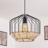 Suspension Tomu Noir, 1 lumière