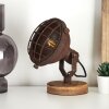 Lampe de table Onsala Bois foncé, Rouille, 1 lumière