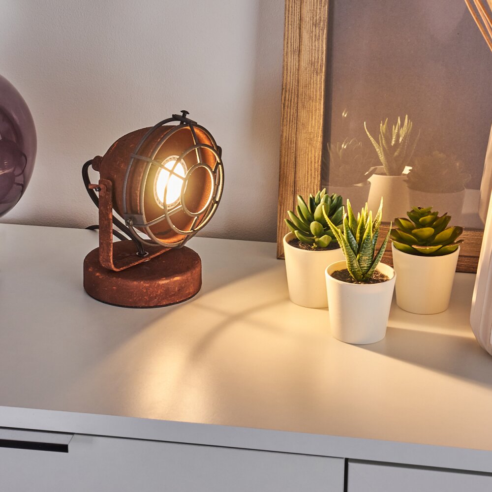 Lampe de table Glostrup Rouille, 1 lumière main product photo