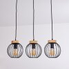 Suspension Refresco Noir, 3 lumières