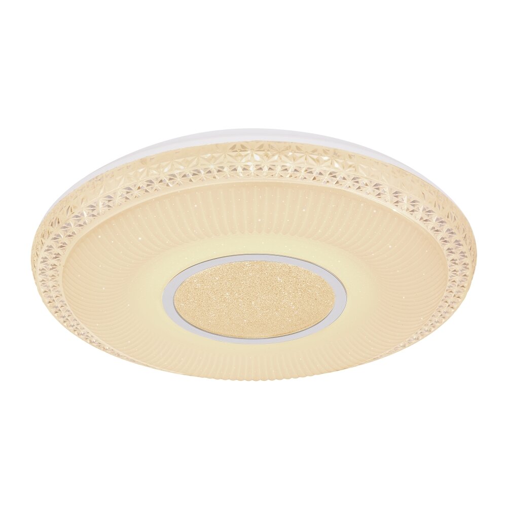Plafonnier Globo KLEMENS LED Blanc, 1 lumière, Télécommandes main product photo