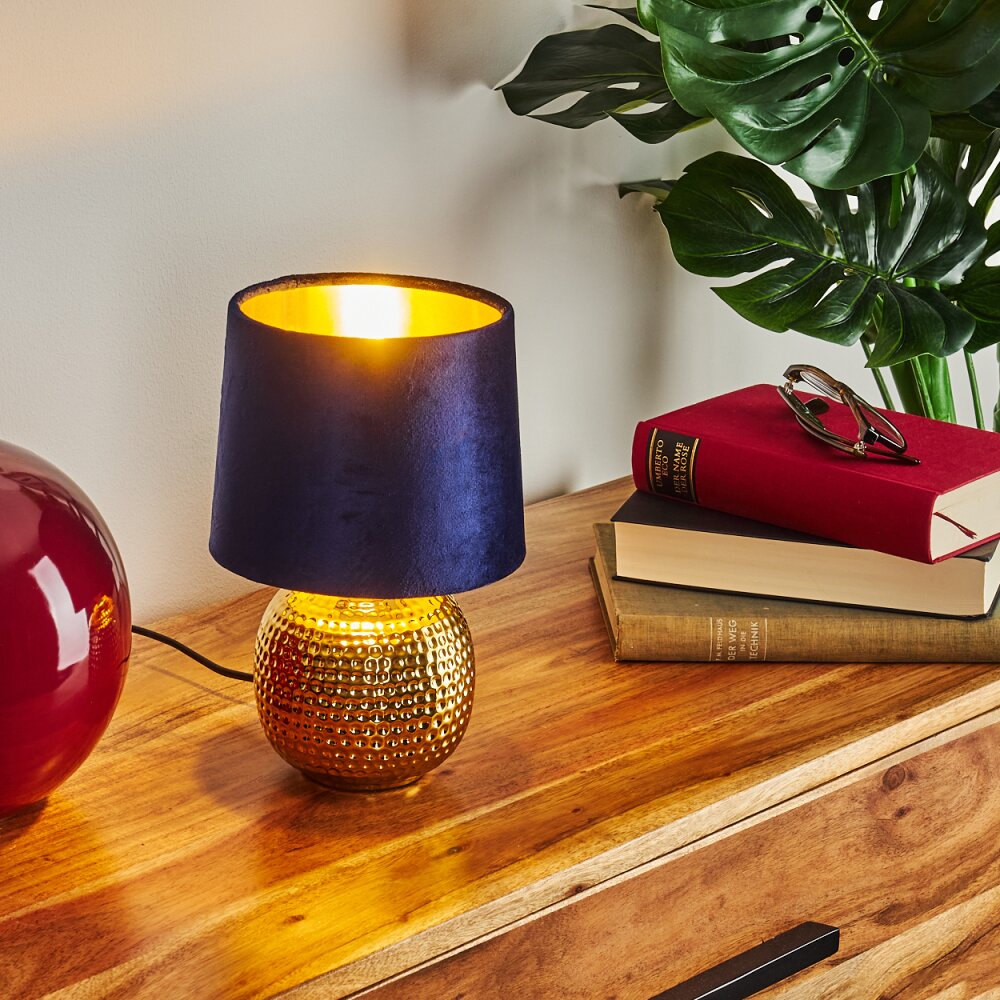 Lampe de table Beddie Or, 1 lumière main product photo