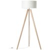 Lampadaire Brilliant Galance Blanc, 1 lumière