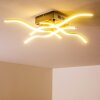 Plafonnier Mapleton LED Nickel mat, 4 lumières