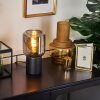 Lampe de table Keppoch Noir, 1 lumière