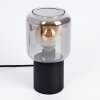 Lampe de table Keppoch Noir, 1 lumière