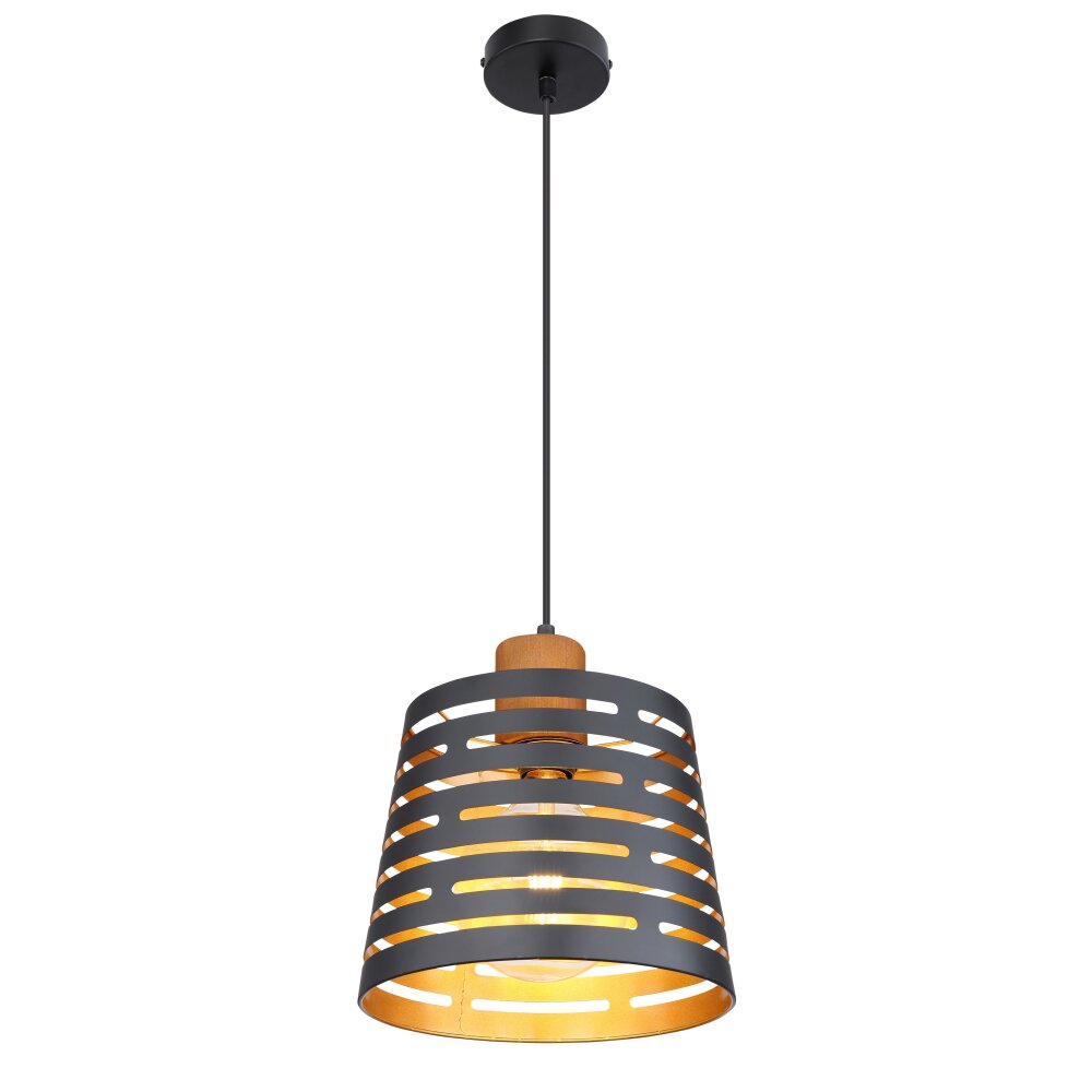 Suspension Globo ABLONA Noir, 1 lumière main product photo