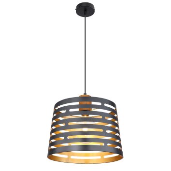 Suspension Globo ABLONA Noir, 1 lumière
