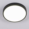 Plafonnier Kragos LED Noir, Blanc, 1 lumière