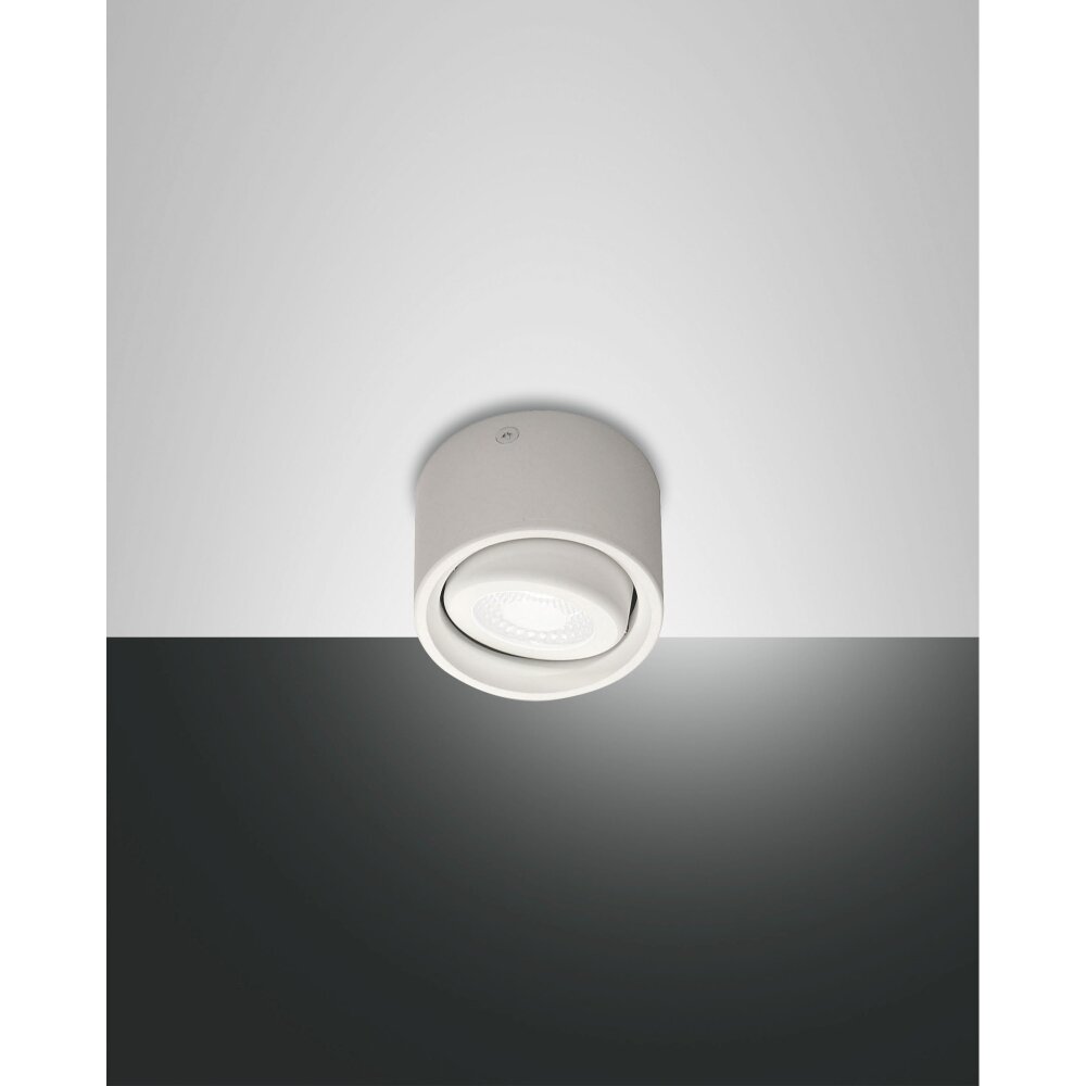 Plafonnier Fabas Luce Anzio LED Blanc, 1 lumière main product photo