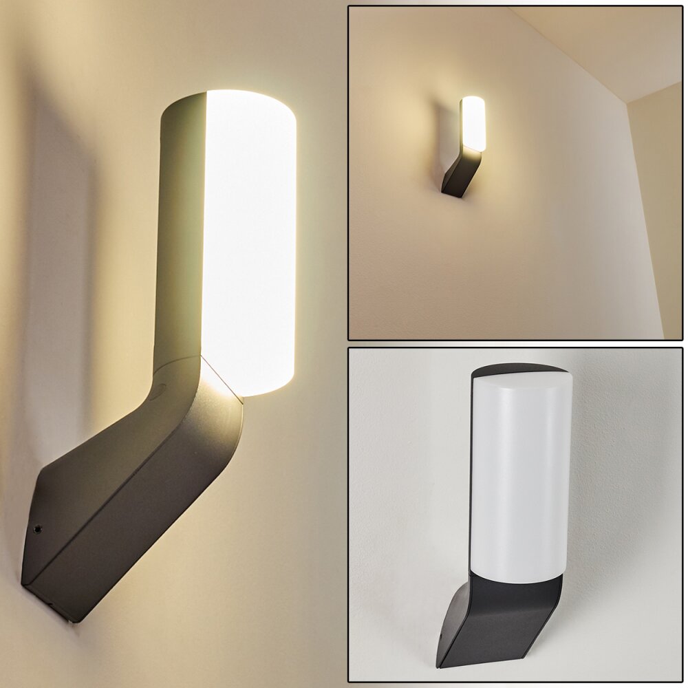 Applique murale d'extérieur Bovlund LED Noir, 1 lumière main product photo