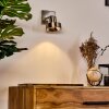 Applique murale Chagres Nickel mat, 1 lumière