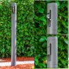 Borne lumineuse TETLIN LED Anthracite, 3 lumières