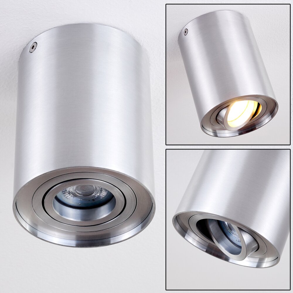 Plafonnier Betsie Nickel mat, 1 lumière main product photo
