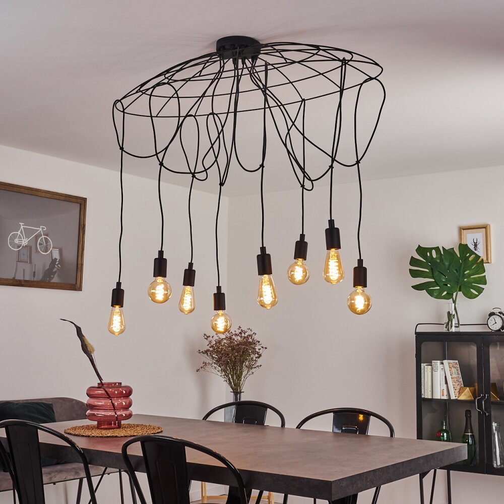 Suspension Chitaj Noir, 1 lumière main product photo