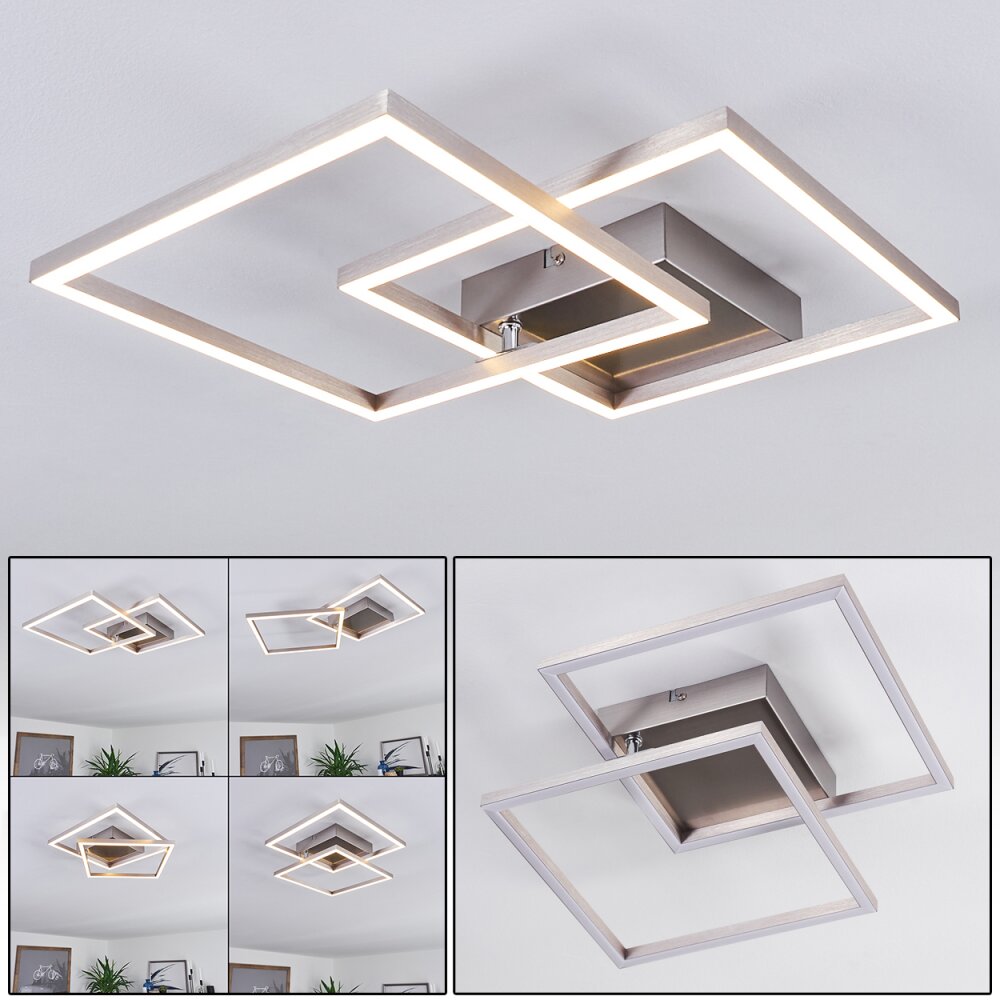 Plafonnier Torres LED Blanc, 2 lumières main product photo