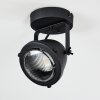 Plafonnier Glostrup LED Noir, 1 lumière Plafonnier Glostrup LED Noir, 1 lumière