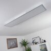 Plafonnier Nexo LED Blanc, 1 lumière, Télécommandes