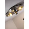 Plafonnier Granada LED Nickel mat, 4 lumières