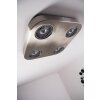 Plafonnier Granada LED Nickel mat, 4 lumières