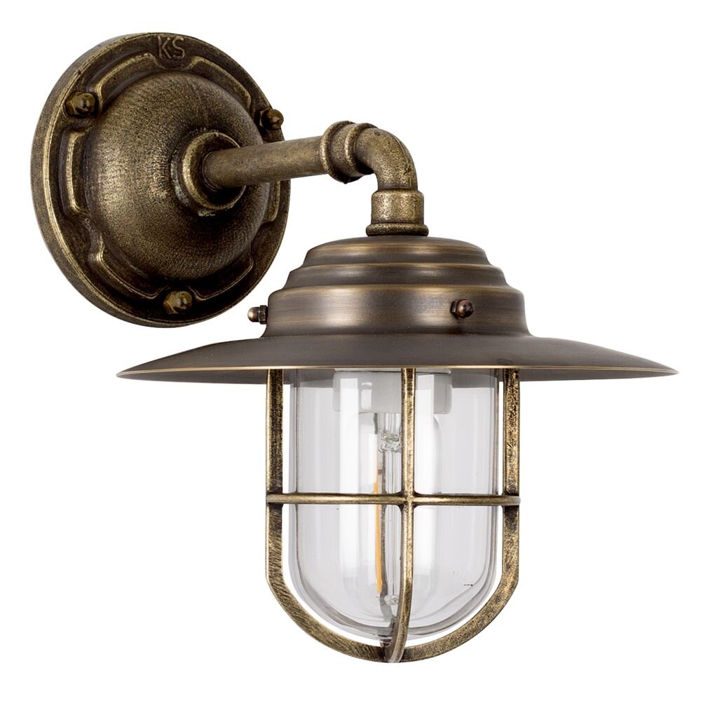 Applique murale KS Verlichting Tours Bronze, Cuivre, 1 lumière main product photo