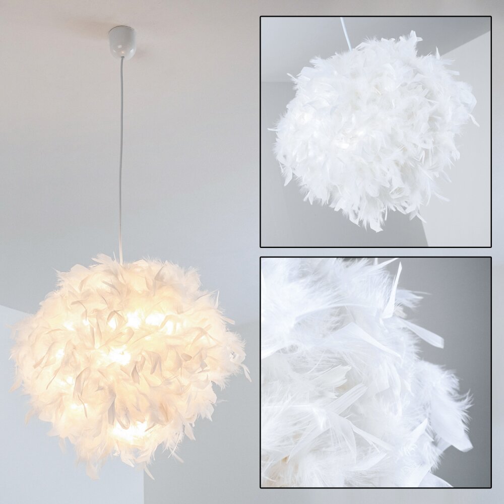 Suspension Skaulo Blanc, 1 lumière main product photo