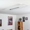Plafonnier Turbalá LED Blanc, 1 lumière, Télécommandes, Changeur de couleurs