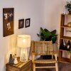 Lampe de table Beteta Blanc, 2 lumières