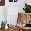Lampe de table Beteta Blanc, 2 lumières