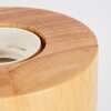 Lampe de table Castellar Bois clair, 1 lumière