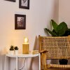 Lampe de table Castellar Bois clair, 1 lumière