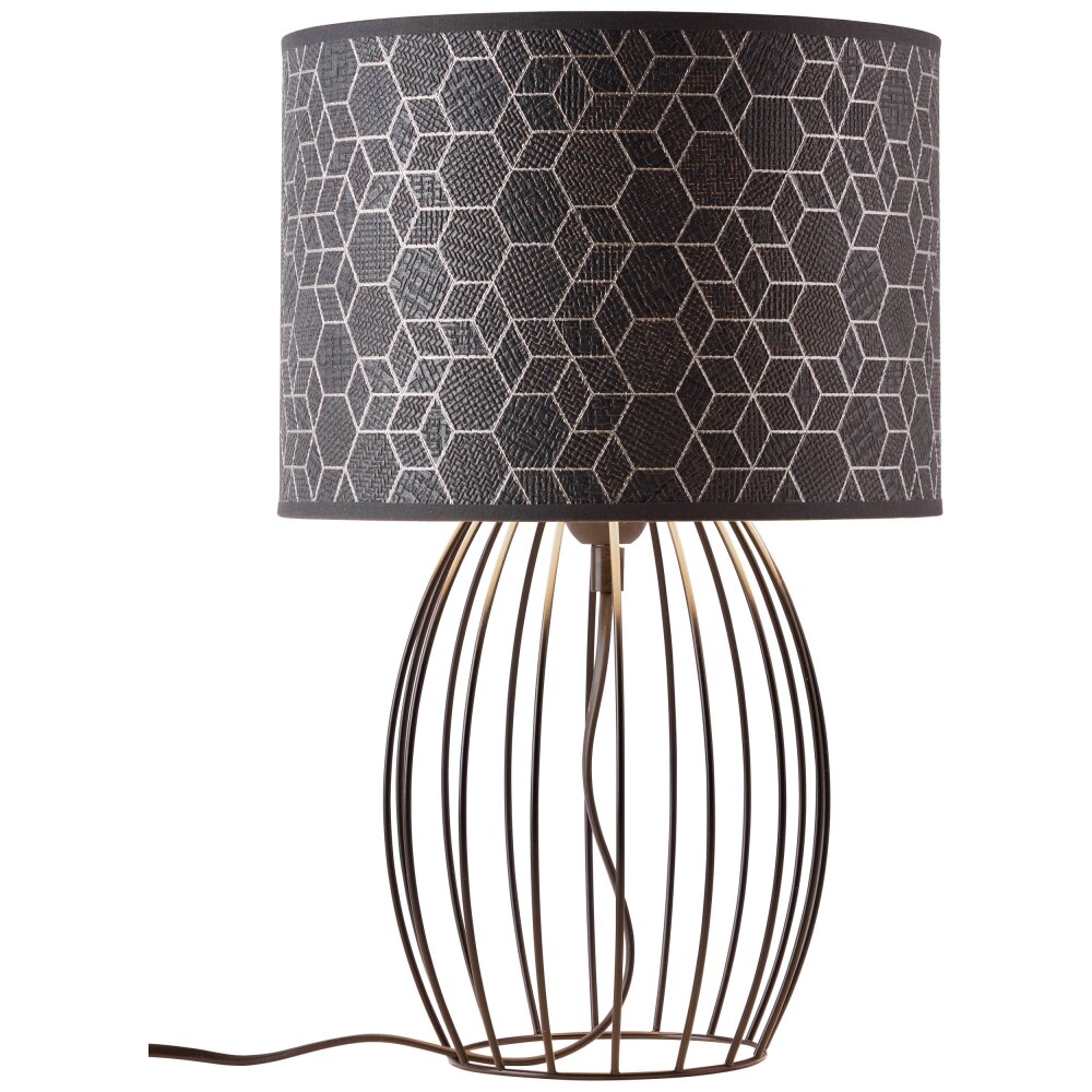 Lampe de table Brilliant Galance Noir, 1 lumière main product photo