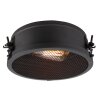 Plafonnier Brilliant Zois Noir, 1 lumière