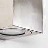 Applique murale d'extérieur Mora LED Acier inoxydable, 2 lumières