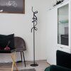 Lampadaire Lavaca LED Noir, 2 lumières