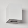 Applique murale d'extérieur Mora LED Blanc, 2 lumières