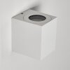 Applique murale d'extérieur Mora LED Blanc, 2 lumières