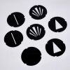 Applique murale d'extérieur Mora LED Noir, 2 lumières