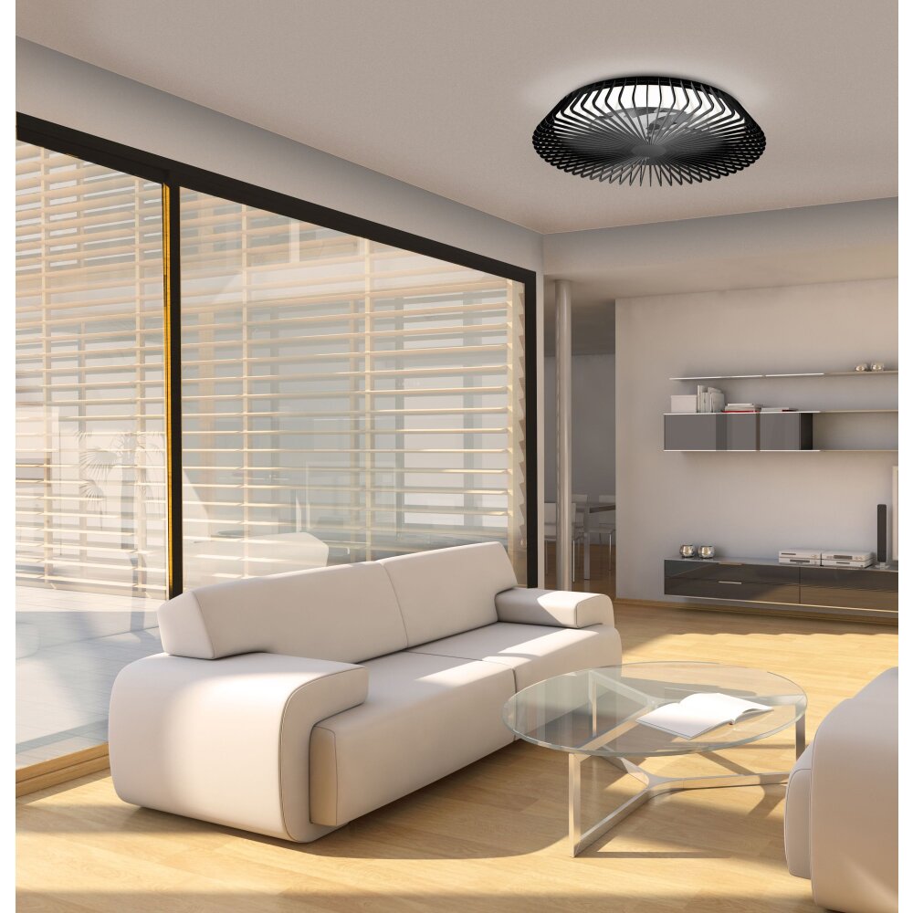 Ventilateur de plafond Mantra HIMALAYA LED Noir, 1 lumière, Télécommandes main product photo