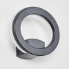 Applique murale Nevis LED Anthracite, 1 lumière