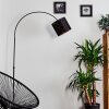 Lampe à arc Arnoya Noir, 1 lumière